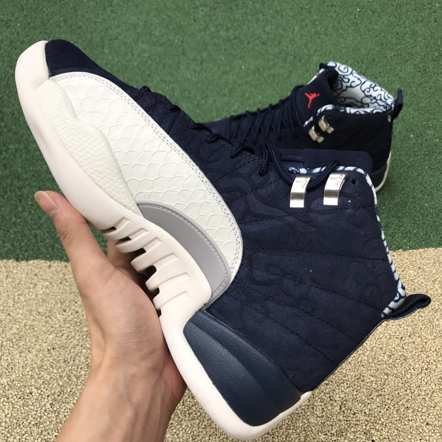 Nike Air Jordan 12 International Flight New Aj12 12s Navy Blue White Bv8016 445 17 - www.kickbulk.co